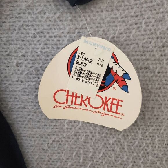 NWT Vtg Cherokee Single Stitch 80s Colorful Fish French Print Shirt Large - Picture 5 of 8